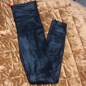 Spanx Faux Leather Leggings